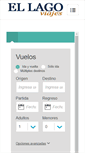 Mobile Screenshot of ellagoviajes.com